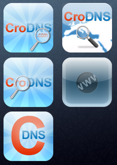 CroDNS iPhone ikone